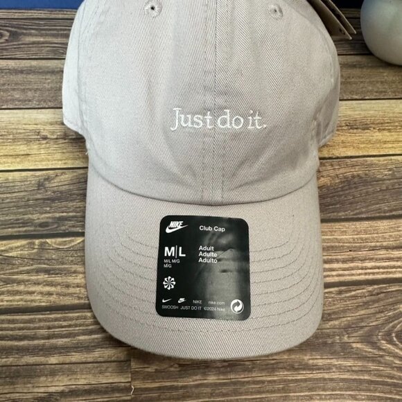 Nike Unisex Club Unstructured Just Do It Cap NWT Size M/L (Violet) FB5370-019 - Picture 9 of 12